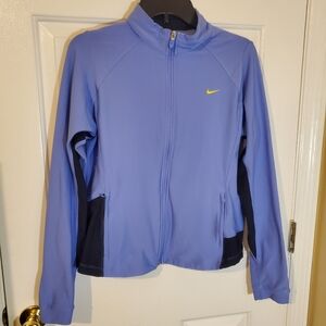 Nike Vintage Dri-fit Full Zip Running Jacket